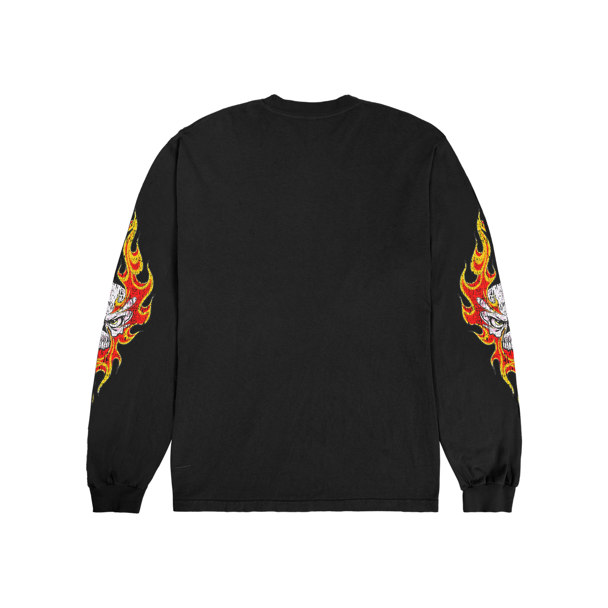 ★2023FW新作★LMC★BIKER BEAR LONG SLV TEE Harker Checkerboard Long Sleeve Tee in Black & Bone | Casual