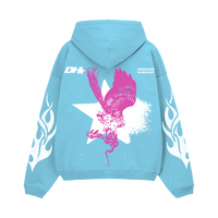 DH EAGLE SPIRIT HOODIE BLUE