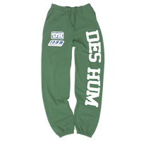 DES HUM RALLY SWEATPANTS FOREST GREEN